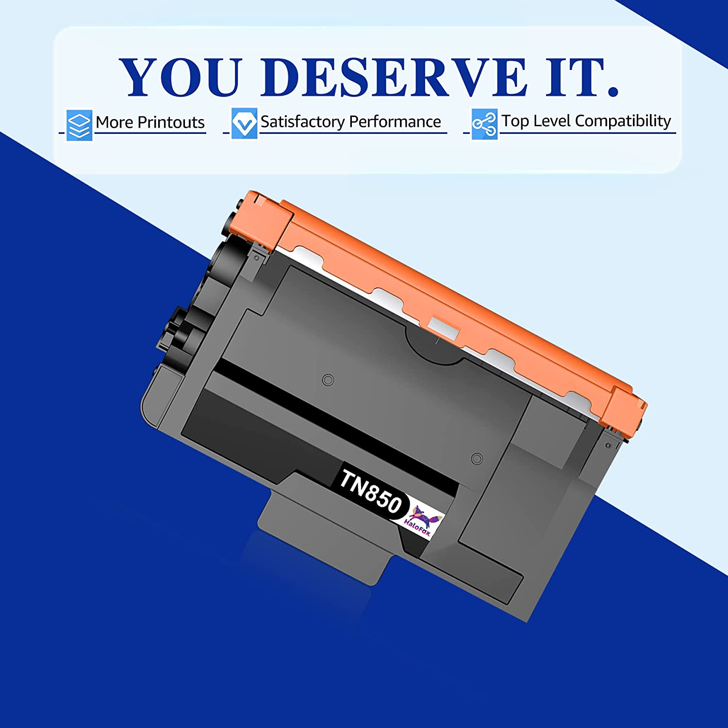Brother TN 850 High Yield Black Toner Cartridges Pack Of 2