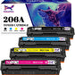 HP 206A Toner Cartridge Compatible 4 pack